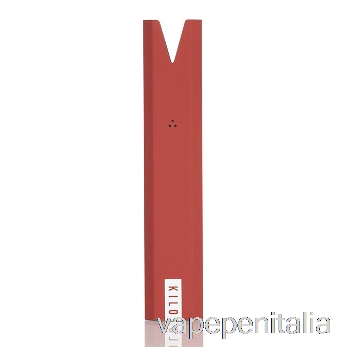 Penna Vape Kilo 1k Sistema Pod Ultra Portatile Sperone Rosso